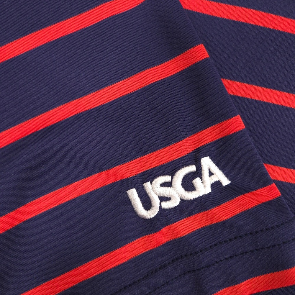 Polo Golf Ralph Lauren Shinnecock Hills Polo Mens XXL Striped 2018 US Open USGA - Picture 4 of 10